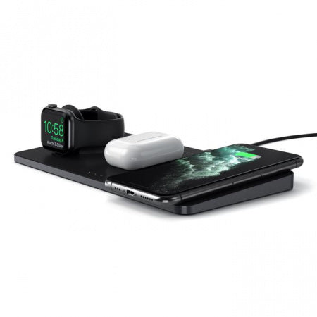 Satechi Trio Wireless Charging Pad - črna - iSTYLE SI