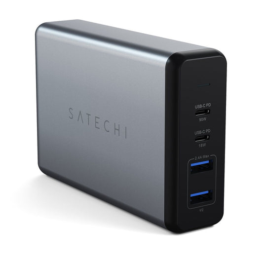 Satechi 108 W TYPE-C MultiPort Travel Charger - siva - iSTYLE SI