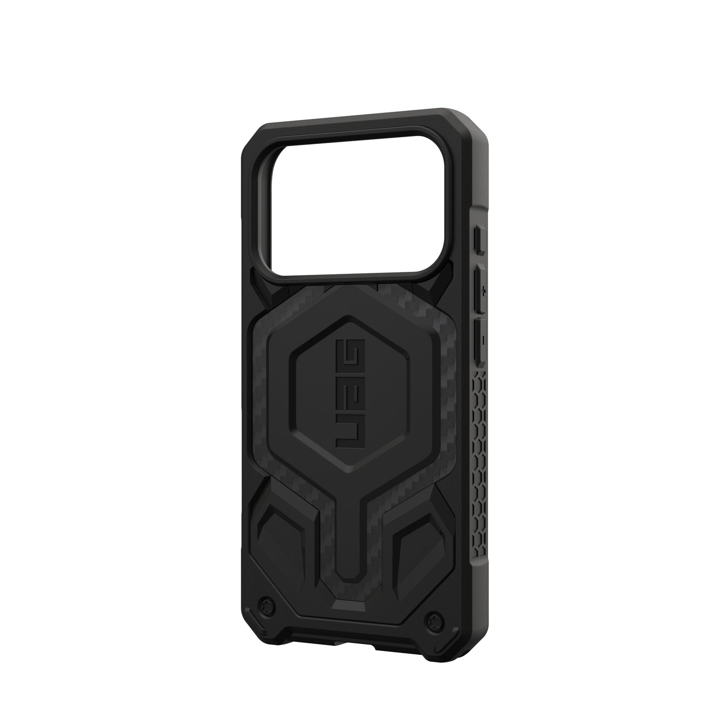 UAG magnetni ovitek Monarch Pro Carbon Fiber za iPhone 17 Pro - črn