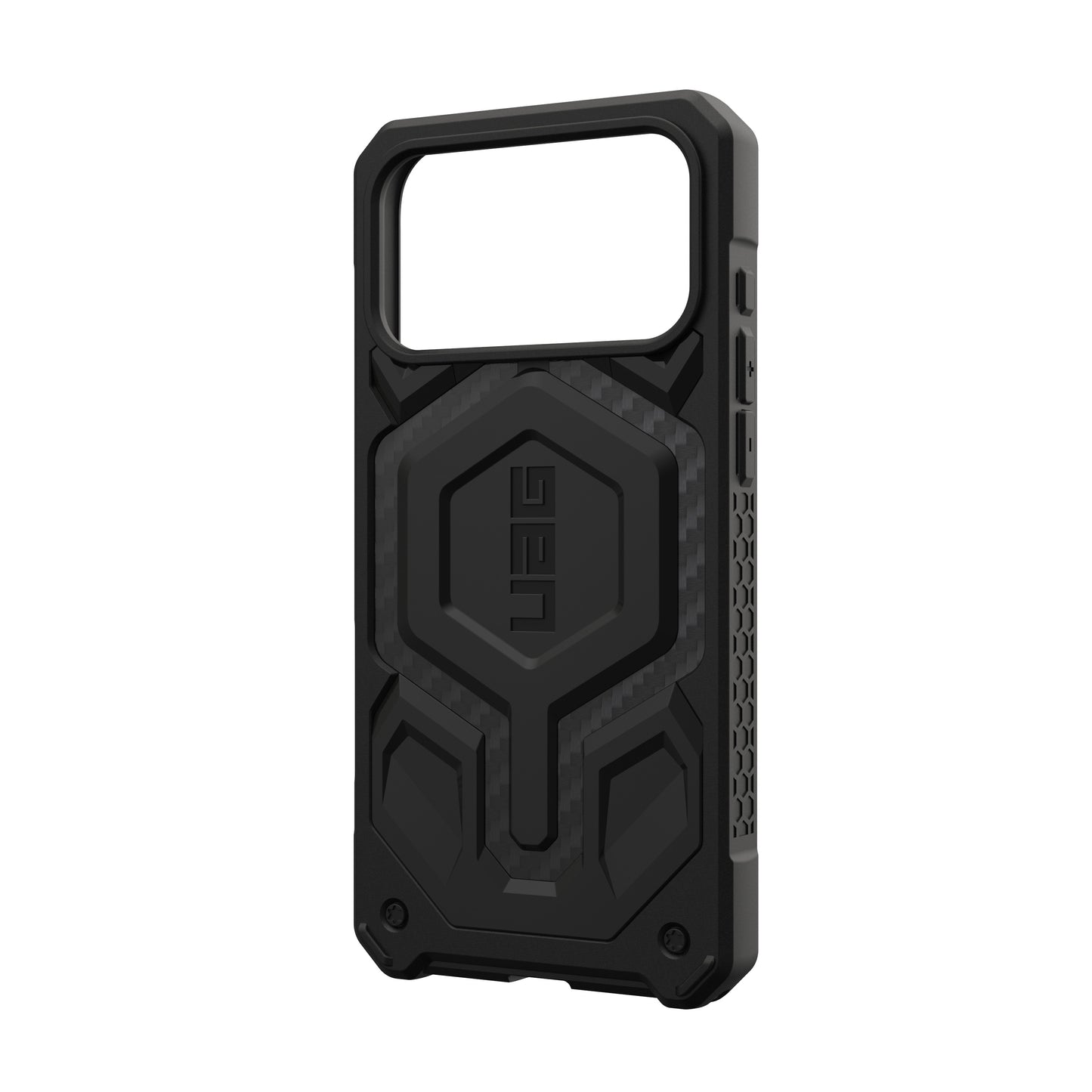 UAG magnetni ovitek Monarch Pro Carbon Fiber za iPhone 17 Pro Max - črn