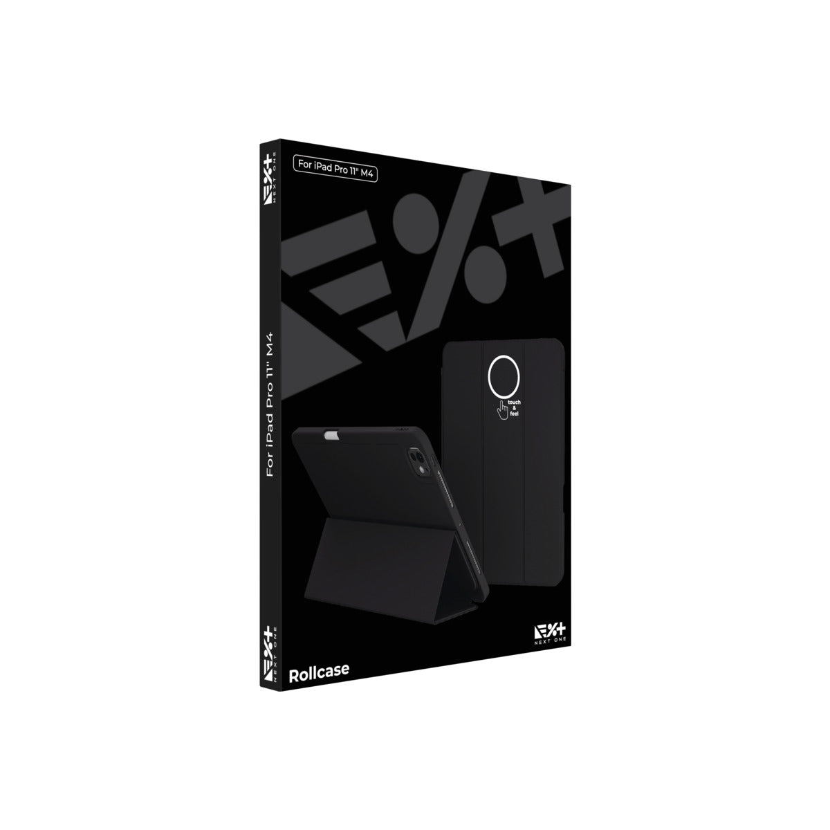Next One Rollcase ovitek za iPad Pro 11 M4 - črna - iSTYLE SI