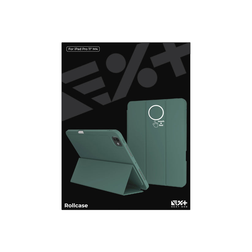 Next One Rollcase ovitek za iPad Pro 11 M4 - zelena - iSTYLE SI