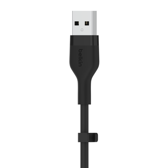 Belkin BOOST CHARGE Silikonski kabel USB-A to USB-C 1 m - črni - iSTYLE SI