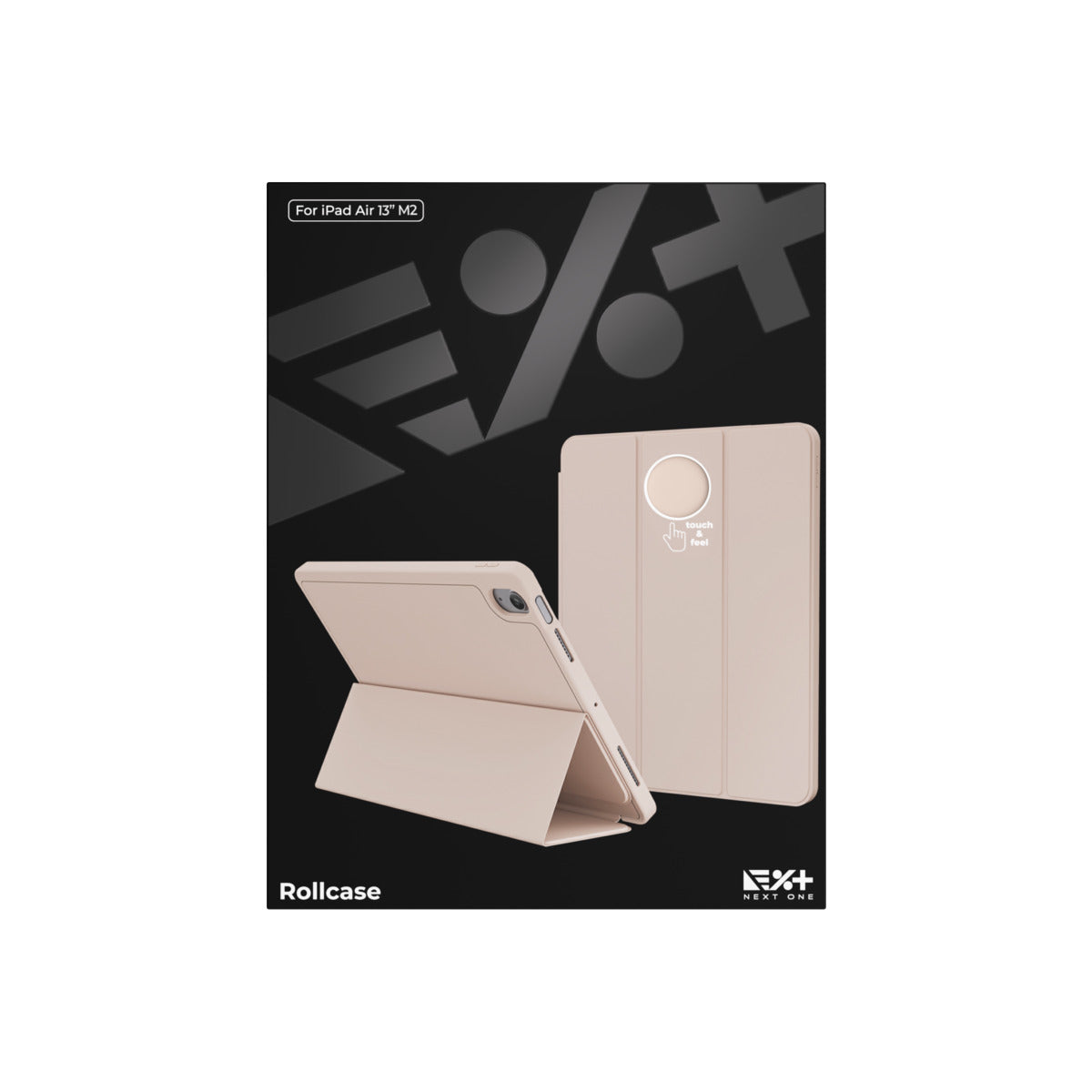 Next One Rollcase ovitek za iPad Air 13 (M2/M3) - roza - iSTYLE SI