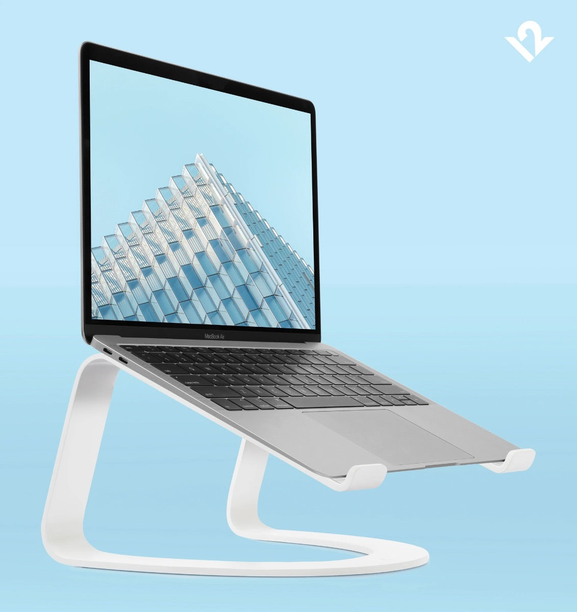 TwelveSouth Curve stojalo za MacBook - Bela - iSTYLE SI
