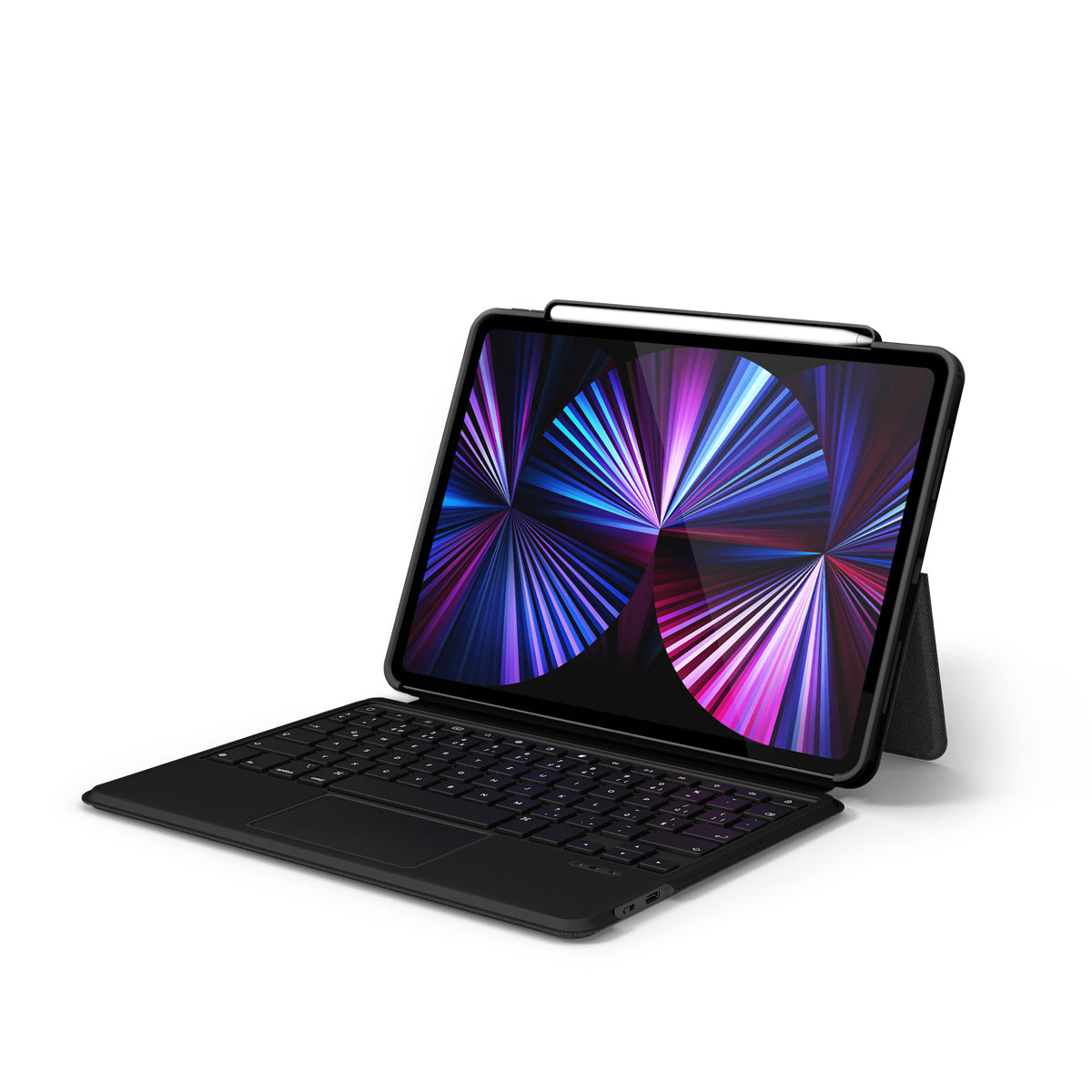 Epico Keyboard Case iPad Pro 12,9" (2018/2020/2021/2022) - qwerty/black - iSTYLE SI
