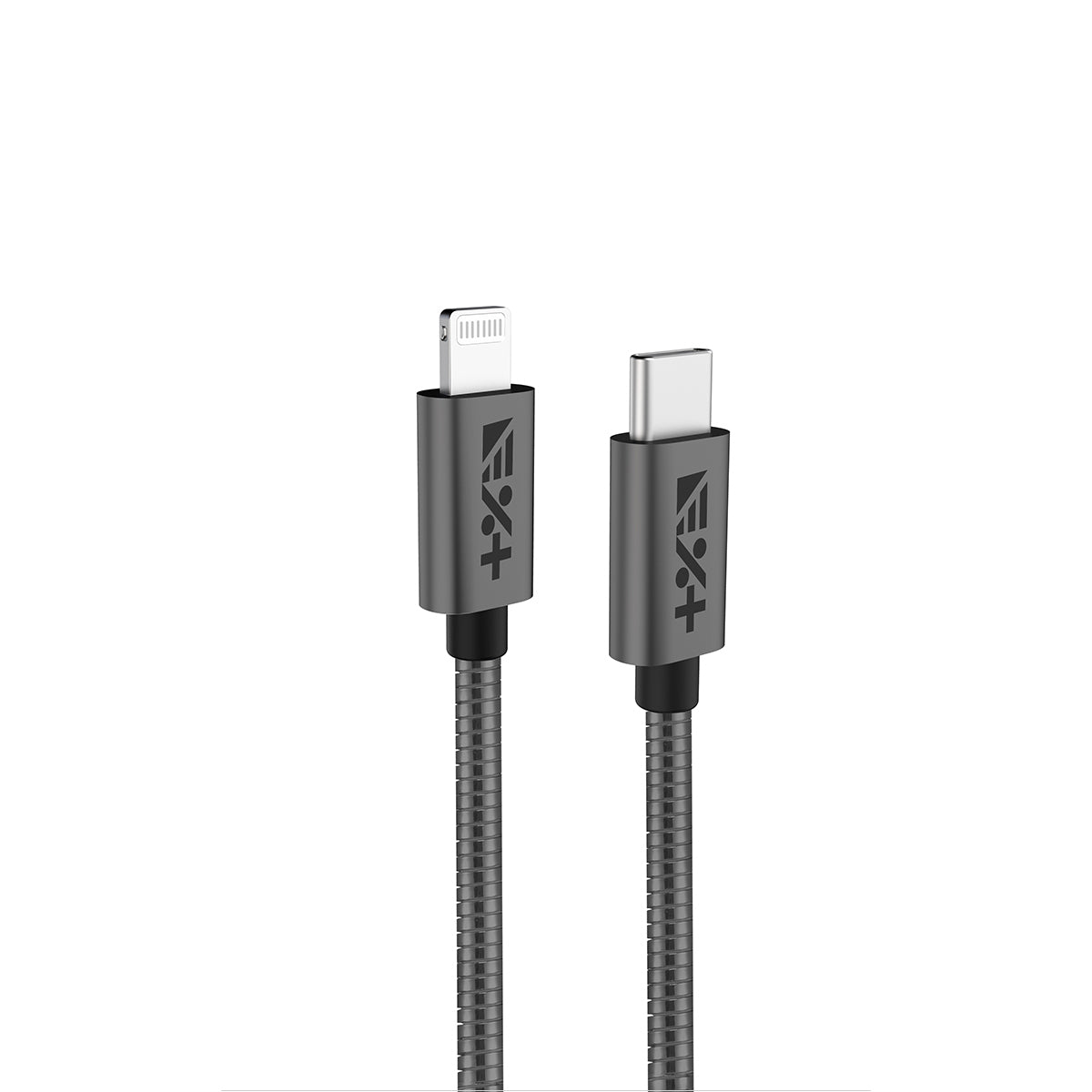 Next One USB-C to Lightning 1.2 M Metalic Cable - vesoljno siva - iSTYLE SI