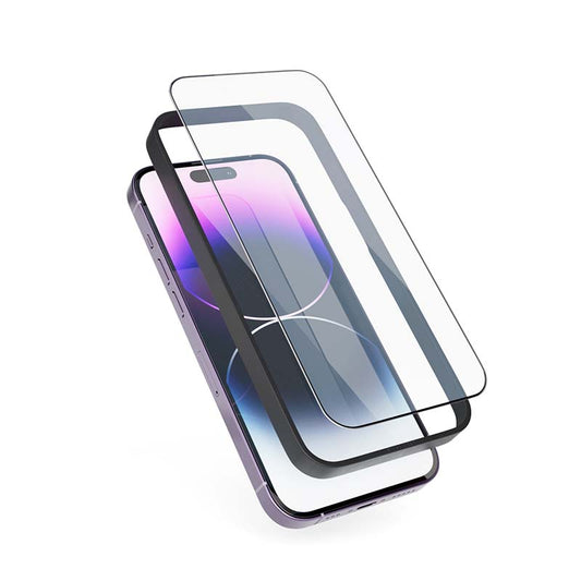 Epico zaščitno steklo za iPhone 15 Plus: 2x steklo + namestitveni okvir - iSTYLE SI