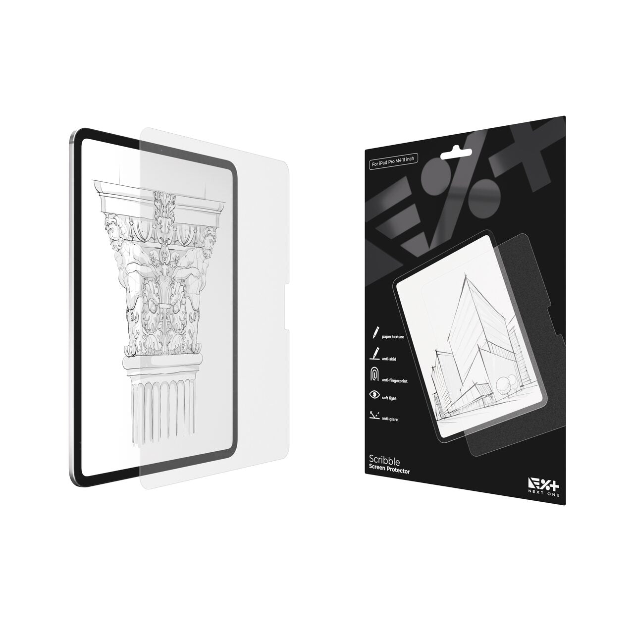 Next One folija s teksturo papirja za iPad Pro 13 (M4) - iSTYLE SI