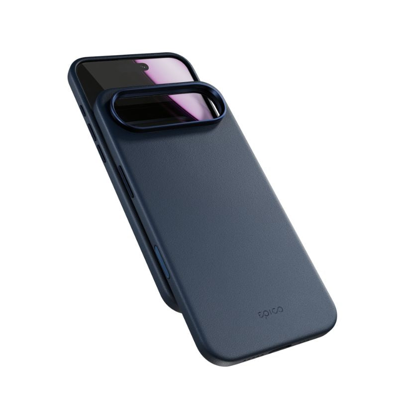 Epico magnetni ovitek Leather Pro Mag+ za iPhone Air - moder
