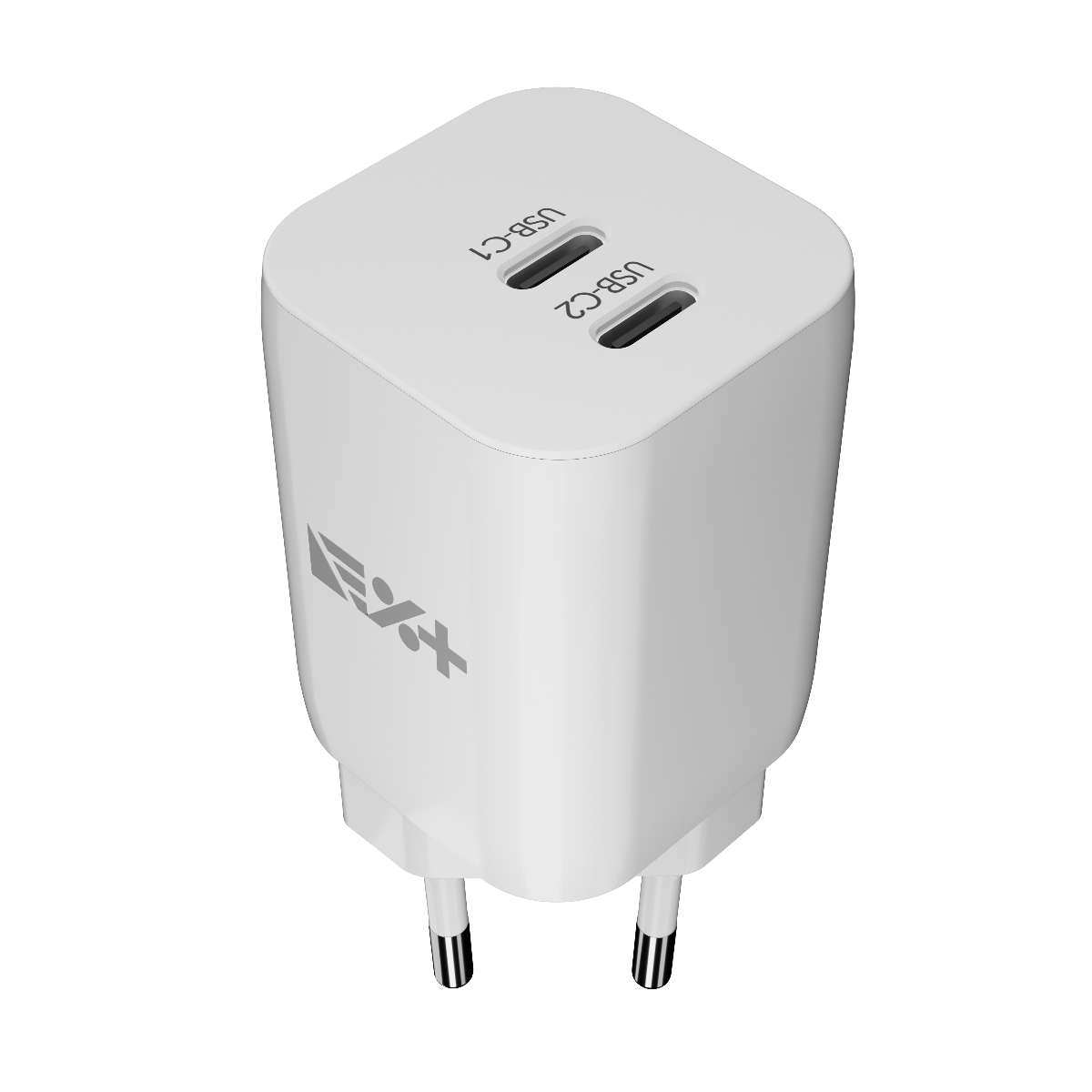 NEXT ONE 35W dvojni USB-C GaN stenski polnilec - iSTYLE SI