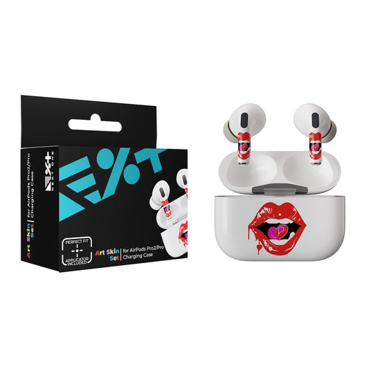 Next One ArtSkin nalepka za Airpods Pro 1. in 2. generacija - ustnice - iSTYLE SI