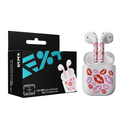 Next One ArtSkin nalepka za Airpods 1. in 2. generacija - ustnice - iSTYLE SI