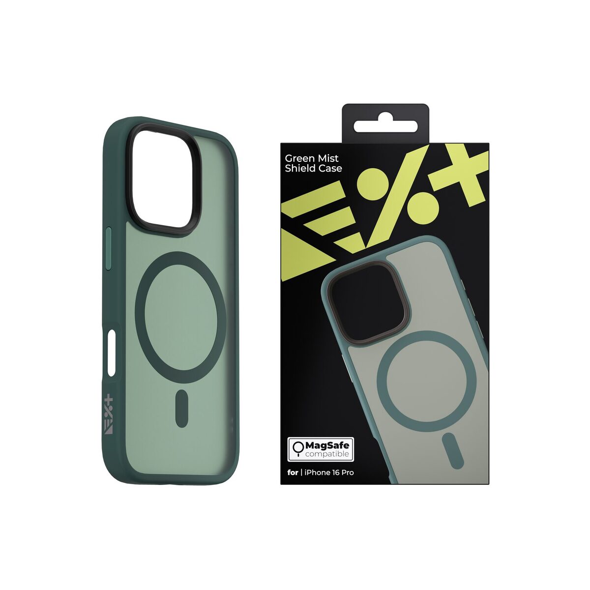 NEXT ONE Mist Shield ovitek za iPhone 16 Pro z Magsafe - Zelena - iSTYLE SI
