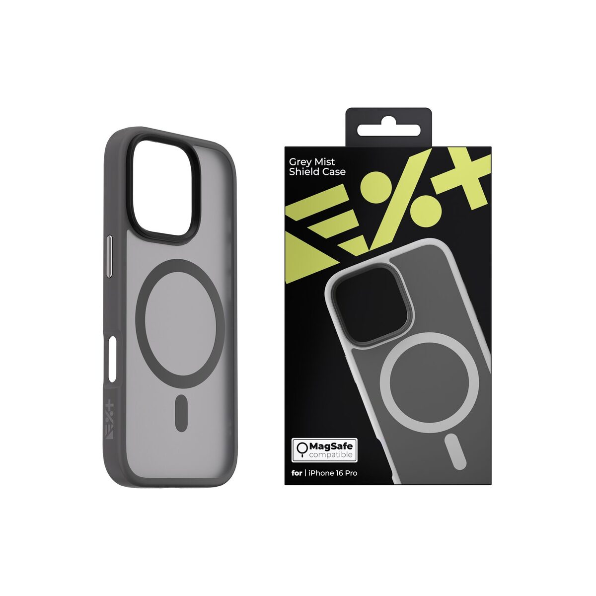 NEXT ONE Mist Shield ovitek za iPhone 16 Pro z Magsafe - Siva - iSTYLE SI