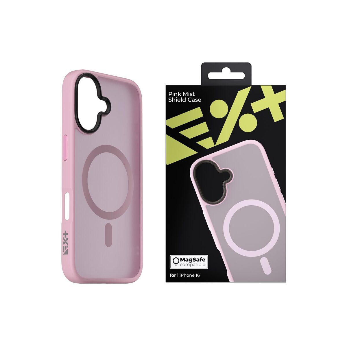 NEXT ONE Mist Shield ovitek za iPhone 16 z Magsafe - Roza - iSTYLE SI