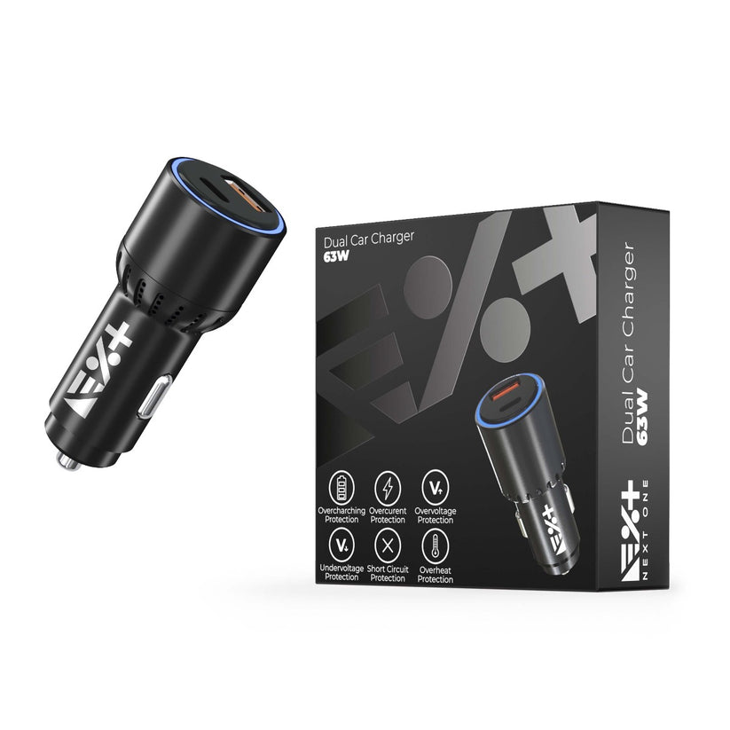 NEXT Dual 63W avtopolnilec - iSTYLE SI