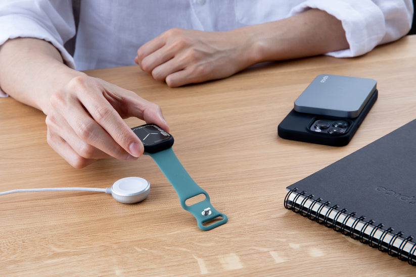 EPICO USB polnilni kabel za Apple Watch 1,2 m - srebrna - iSTYLE SI