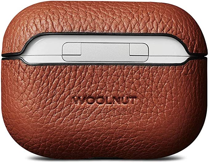 Woolnut usnjeni ovitek za AirPods Pro 2 - konjak - iSTYLE SI