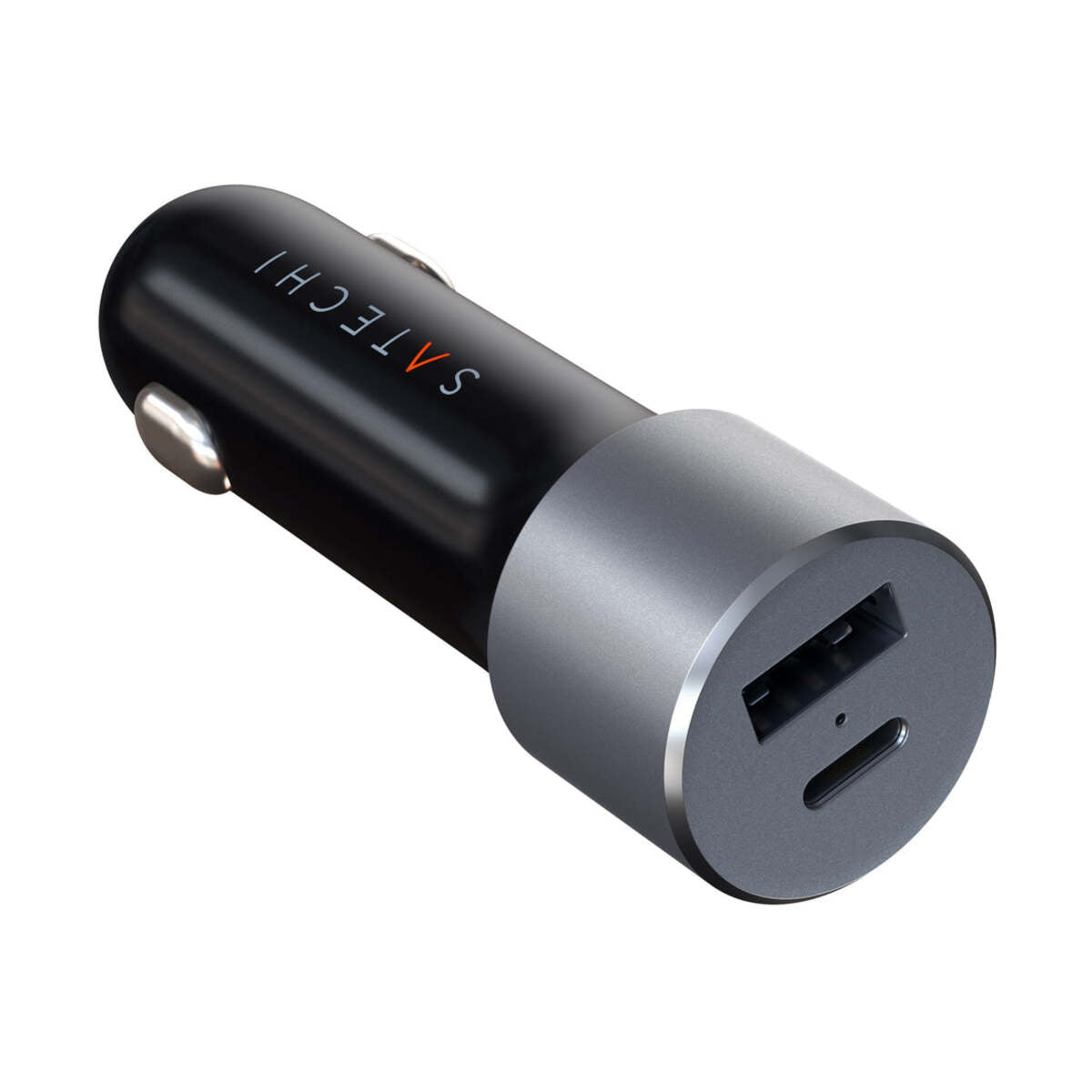 Satechi 72 W USB-C avtomobilski polnilec - vesoljno siva - iSTYLE SI