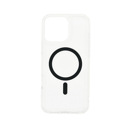 Dviced MagSafe iPhone 16 Pro Max prozoren ovitek - črna
