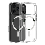 Dviced prozoren ovitek MagSafe za iPhone 17 Pro - bel