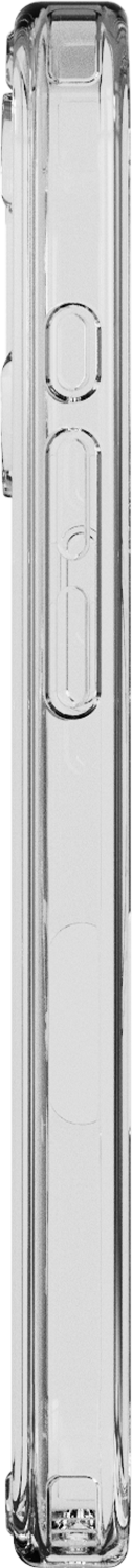 Dviced prozoren ovitek MagSafe za iPhone 17 - črn