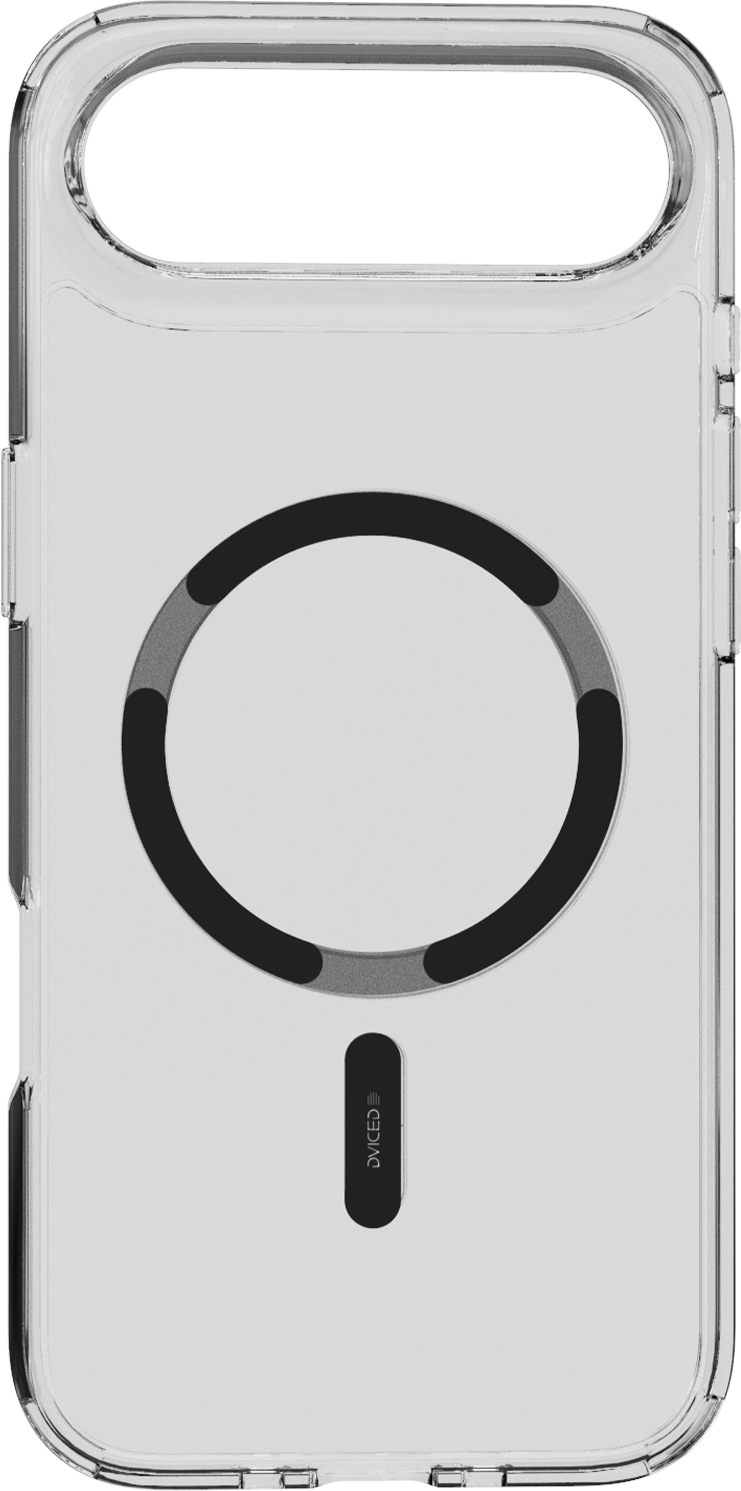 Dviced prozoren ovitek MagSafe za iPhone 17 Air - črn