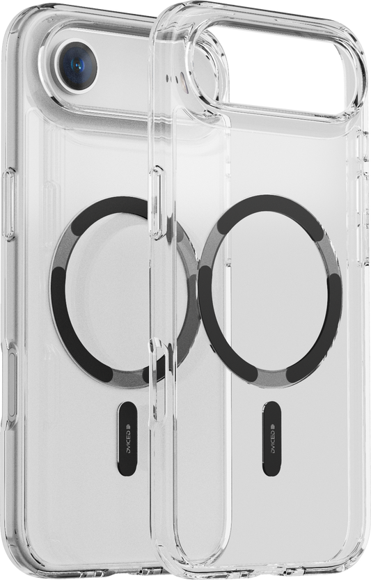 Dviced prozoren ovitek MagSafe za iPhone Air - črn