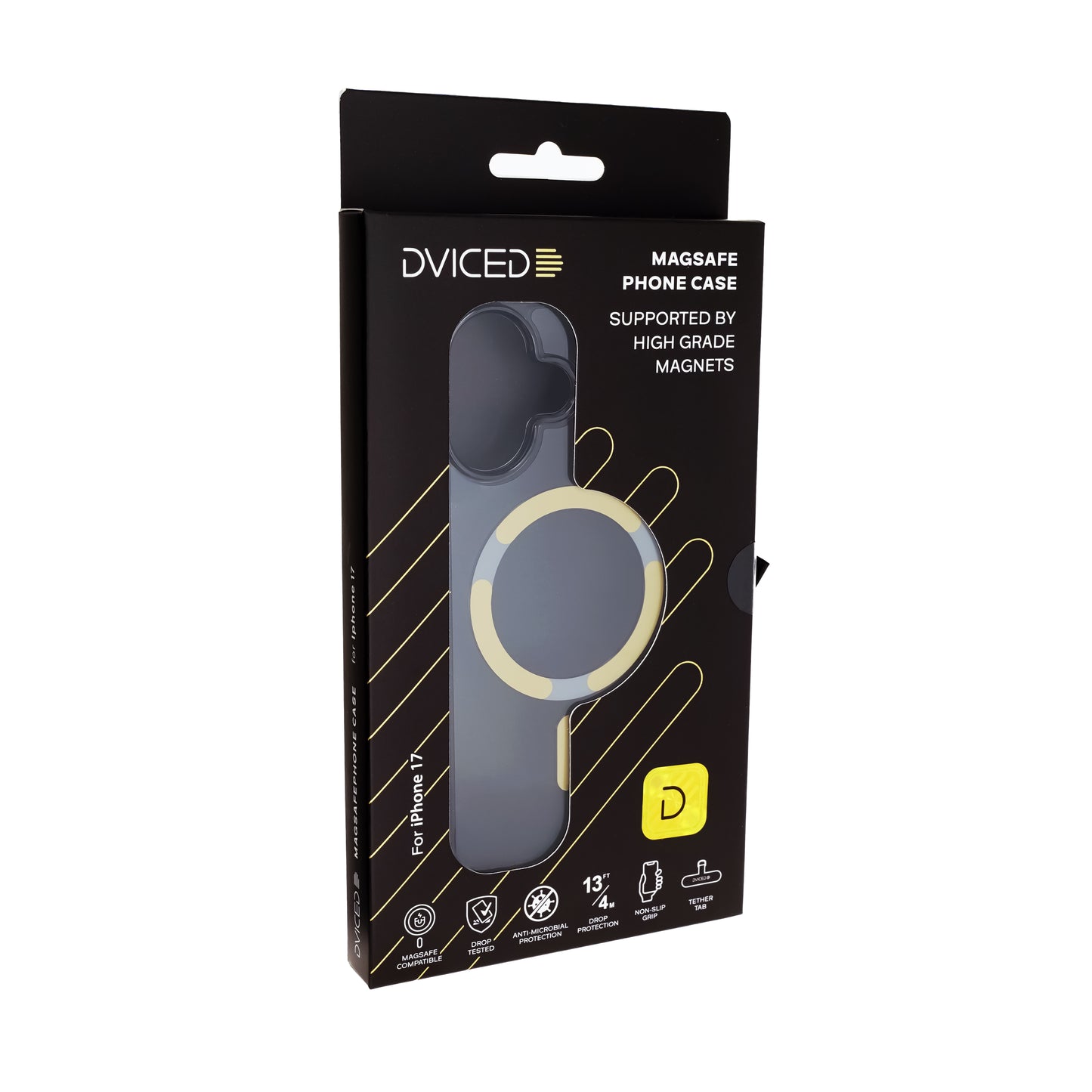 Dviced zatemnjen ovitek MagSafe za iPhone 17 - zlat