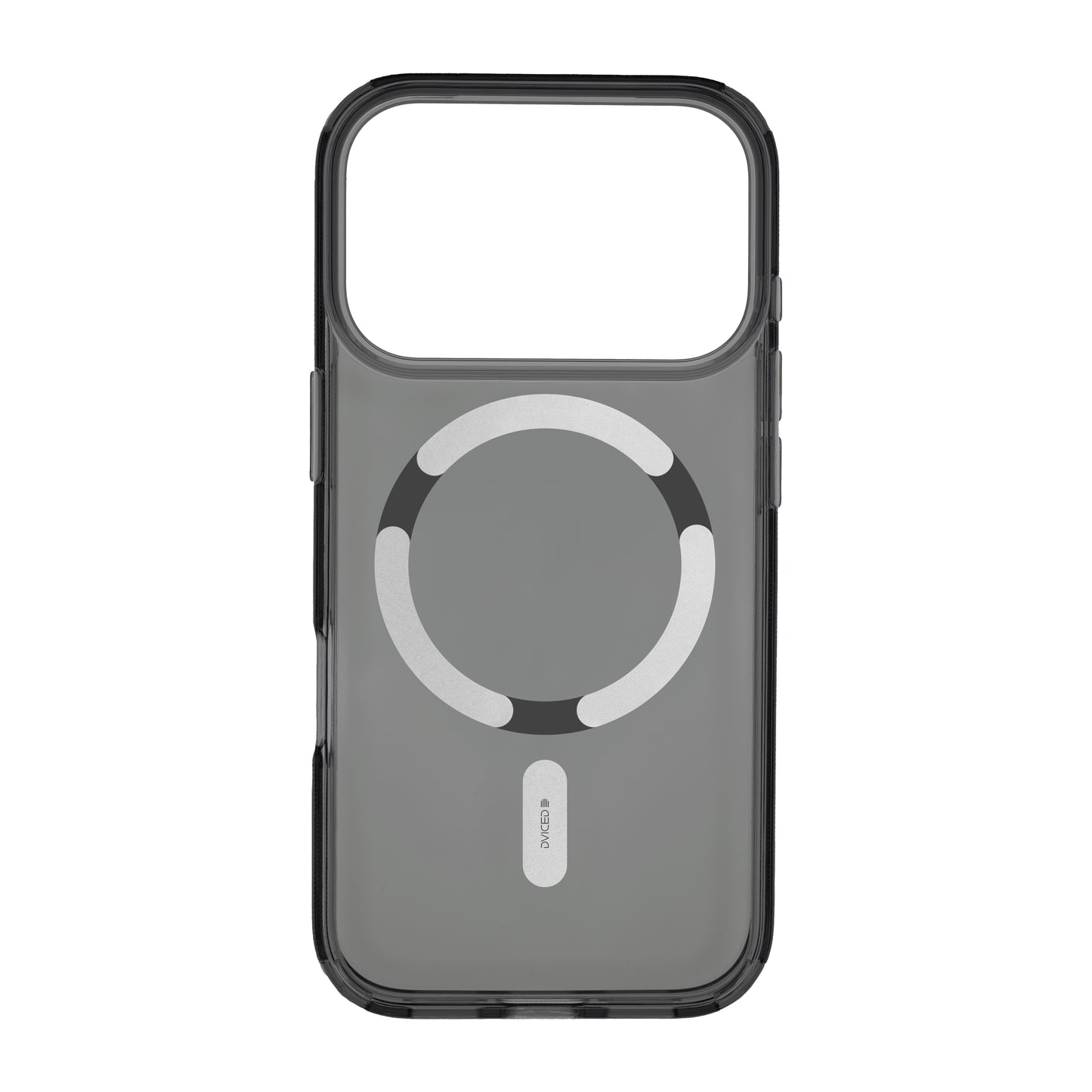 Dviced zatemnjen ovitek MagSafe za iPhone 17 Pro - srebrn