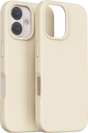 Dviced silikonski MagSafe ovitek za iPhone 17 - bež