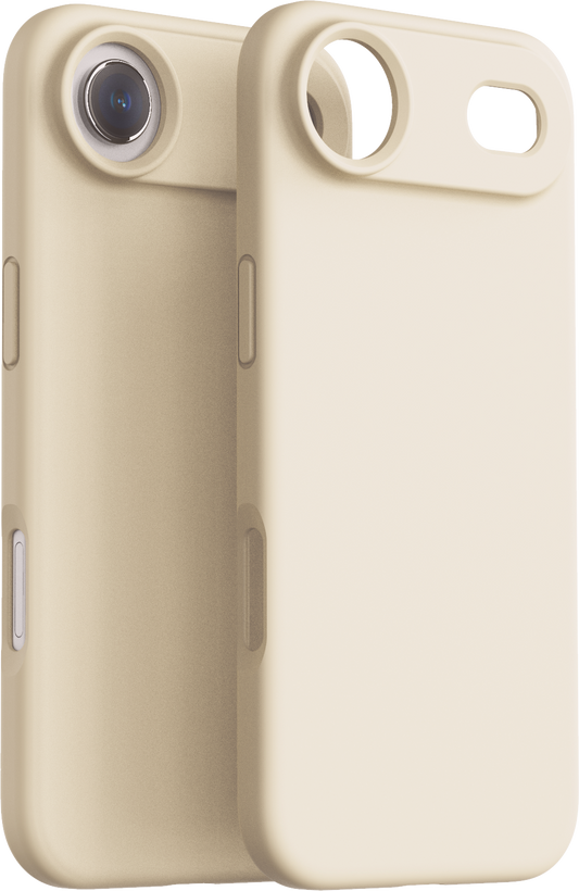 Dviced silikonski MagSafe ovitek za iPhone 17 Air - bež