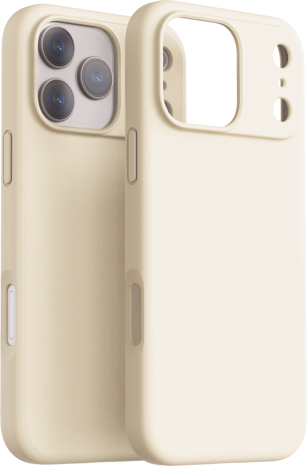 Dviced silikonski MagSafe ovitek za iPhone 17 Pro - bež