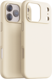 Dviced silikonski MagSafe ovitek za iPhone 17 Pro - bež