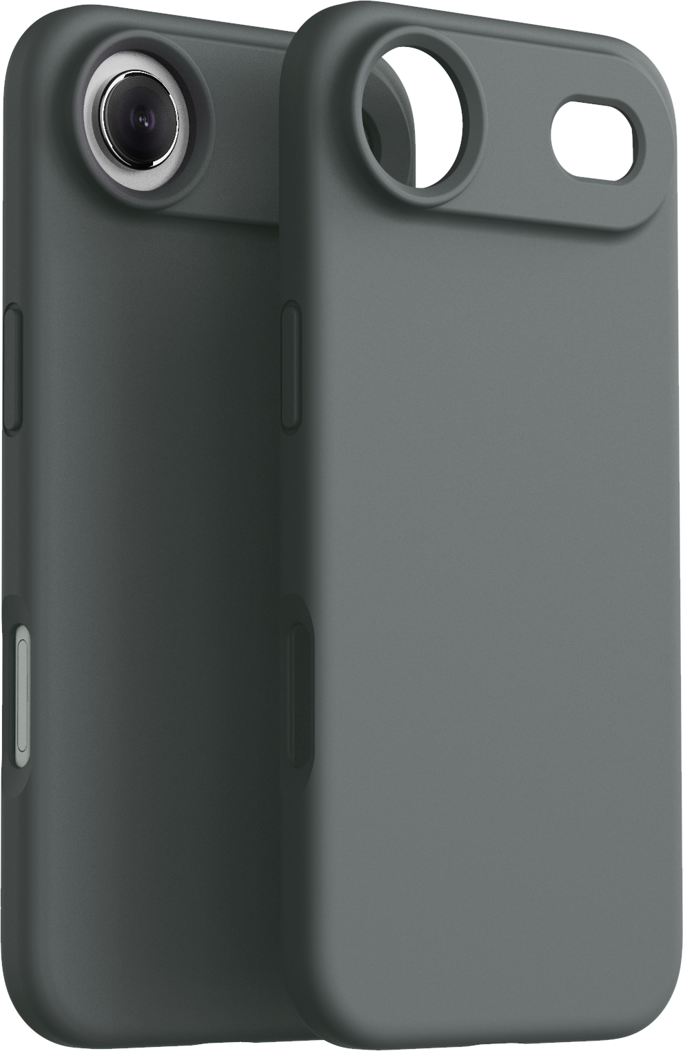 Dviced silikonski MagSafe ovitek za iPhone 17 Air - sivo