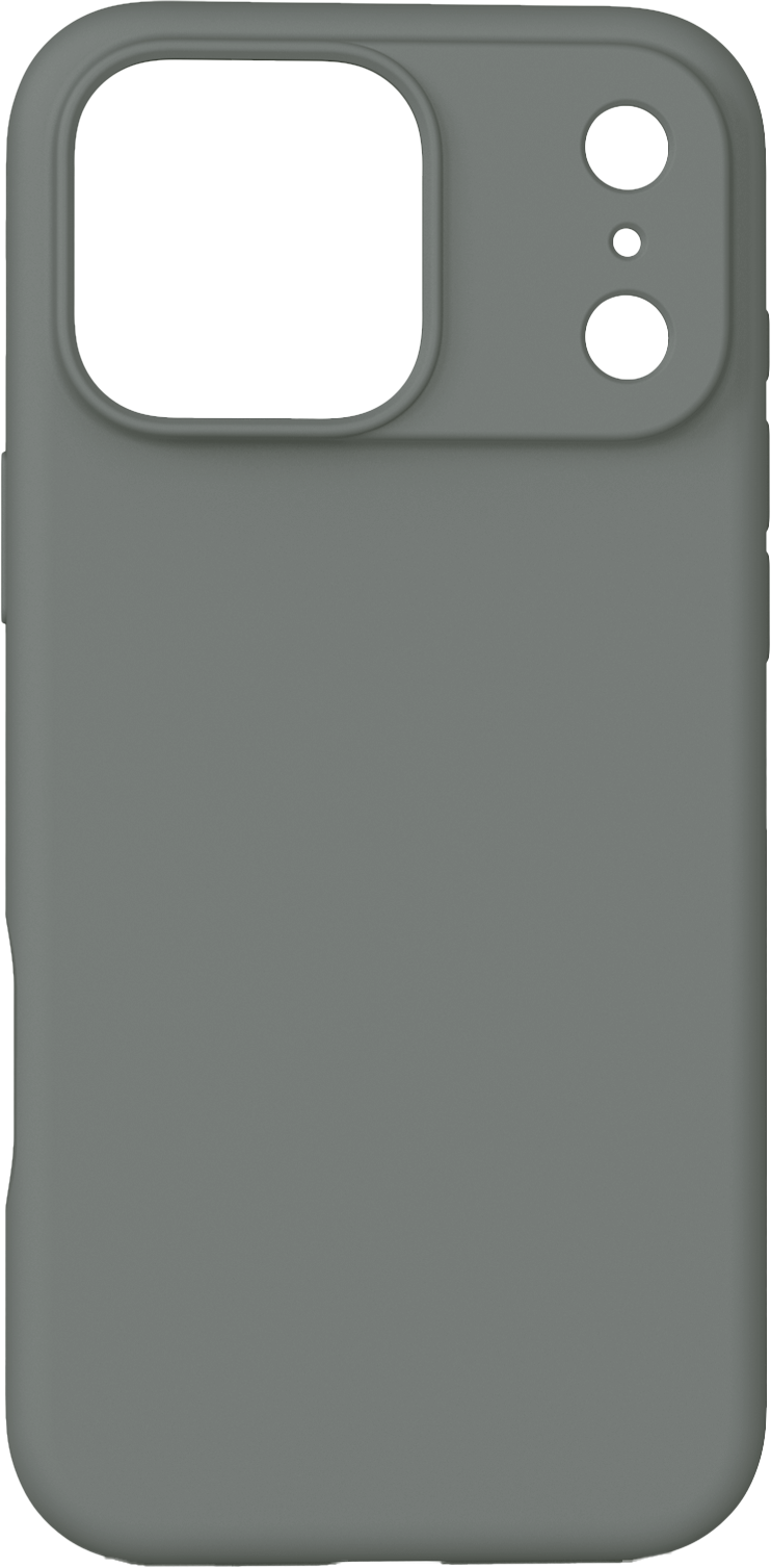 Dviced silikonski MagSafe ovitek za iPhone 17 Pro Max - sivo