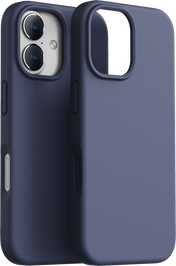 Dviced silikonski MagSafe ovitek za iPhone 17 - modra