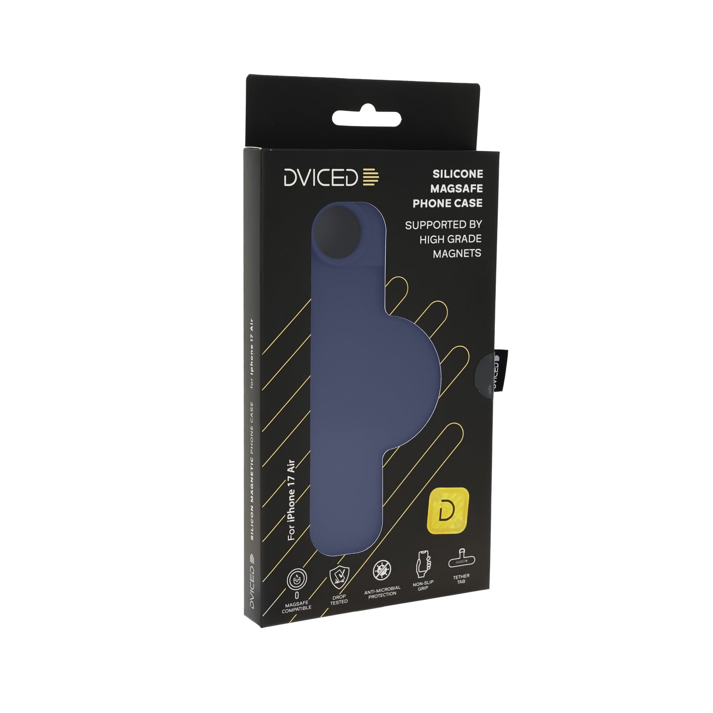 Dviced silikonski MagSafe ovitek za iPhone 17 Air - modra