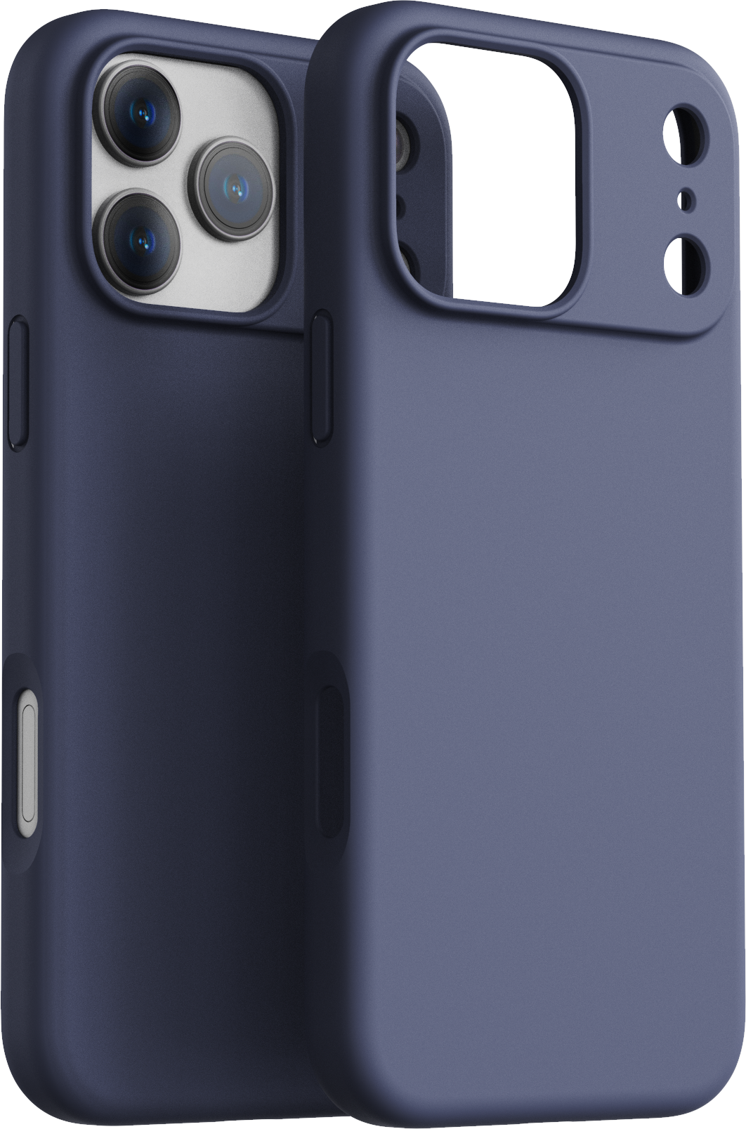 Dviced silikonski MagSafe ovitek za iPhone 17 Pro Max - modra