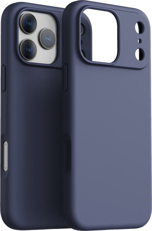 Dviced silikonski MagSafe ovitek za iPhone 17 Pro Max - modra