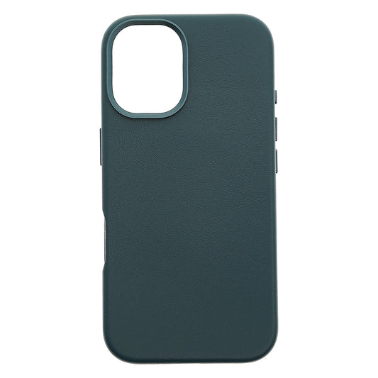 Dviced Leather ovitek z MagSafe za iPhone 16 - modra