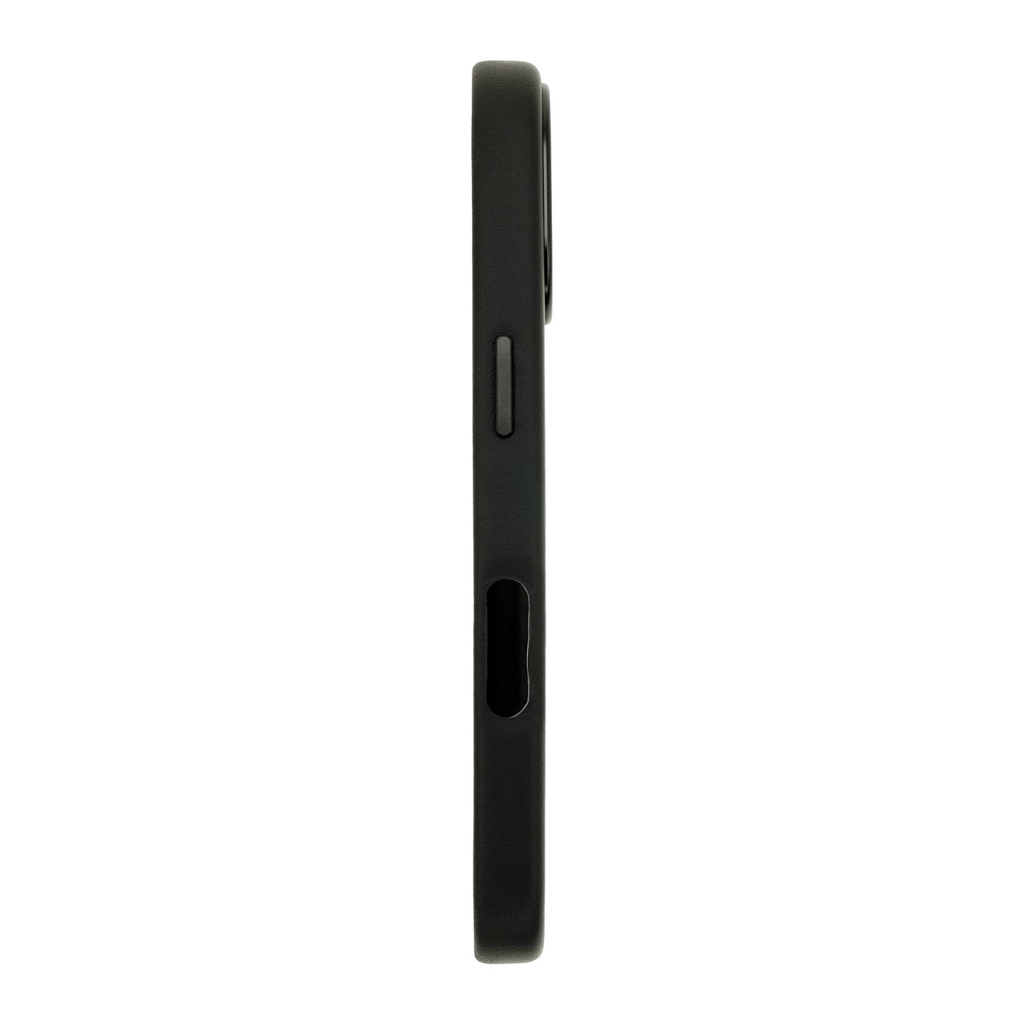 Dviced usnjena MagSafe torbica za iPhone 17 - črna