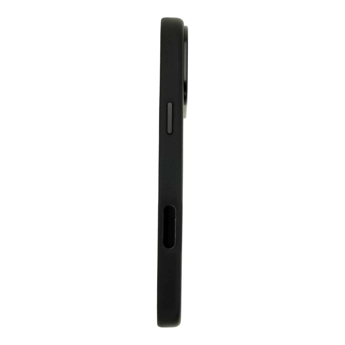 Dviced usnjena MagSafe torbica za iPhone 17 Pro - črna