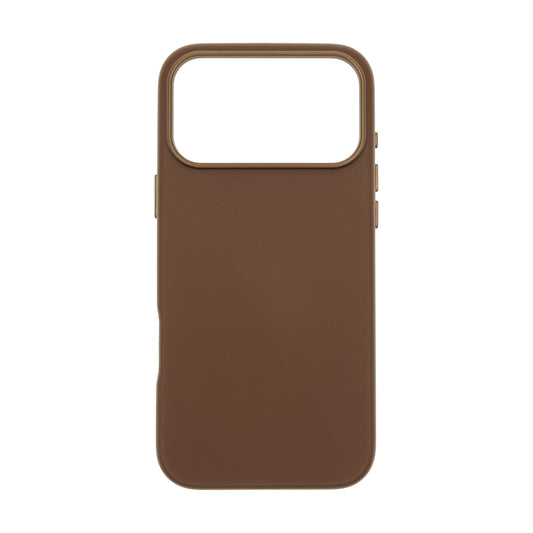 Dviced usnjena MagSafe torbica za iPhone 17 Pro Max - rjava