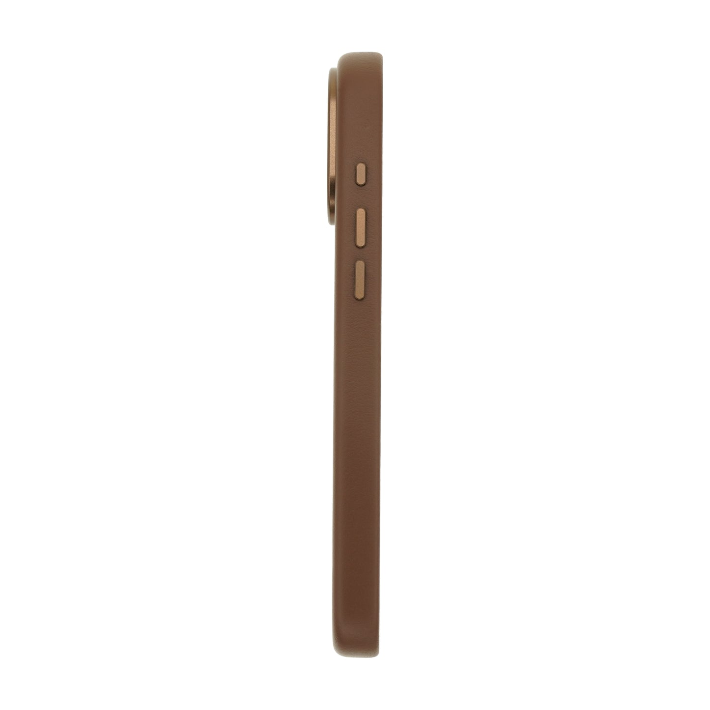 Dviced usnjena MagSafe torbica za iPhone 17 Pro Max - rjava