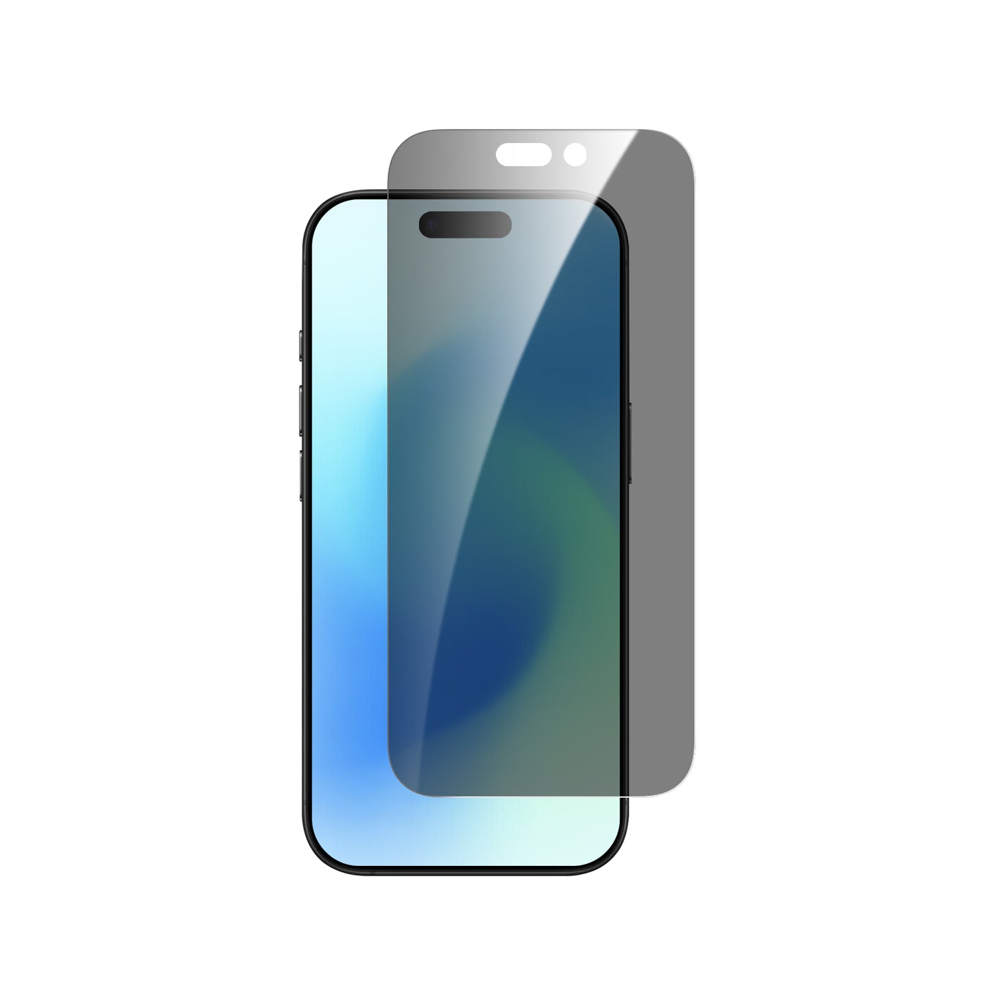 Dviced Privacy kaljeno zaščitno steklo za zaslon z aplikatorjem za iPhone 17