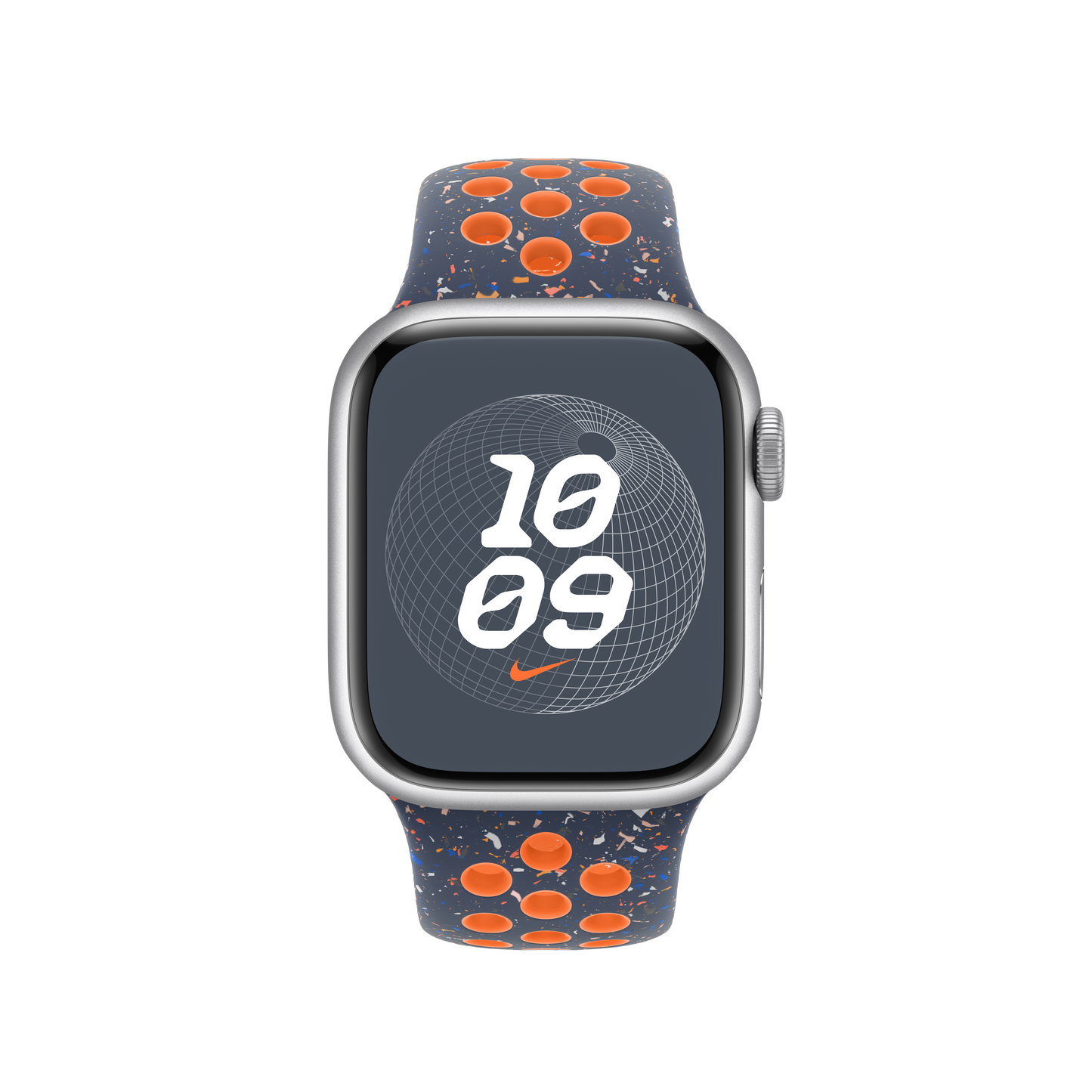 Apple pašček Nike Sport Band M/L v barvi modrega plamena za Apple Watch velikosti 41 mm - iSTYLE SI