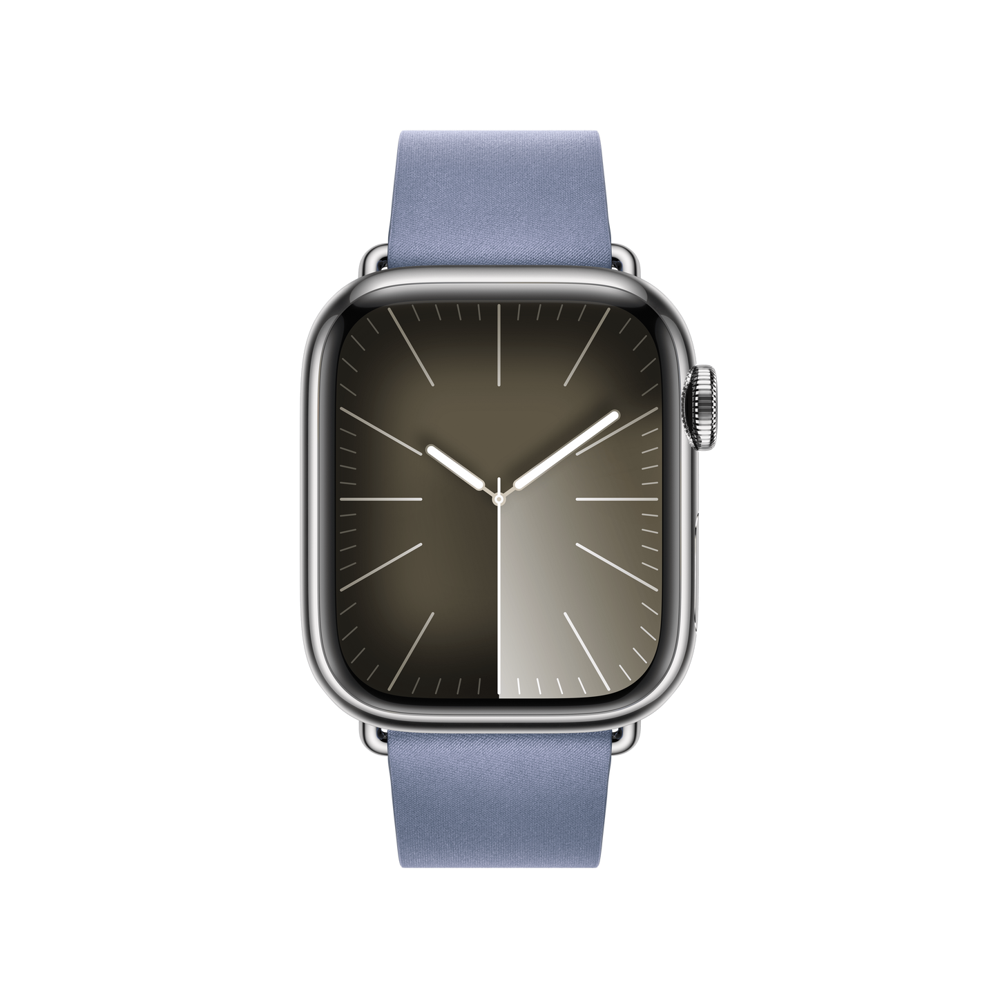 Apple pašček Modern Buckle Large v sivkino modri barvi za Apple Watch velikosti 41 mm - iSTYLE SI