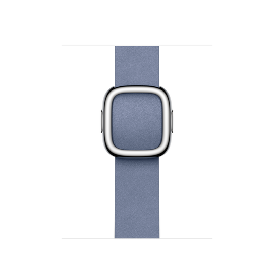 Apple pašček Modern Buckle Large v sivkino modri barvi za Apple Watch velikosti 41 mm - iSTYLE SI